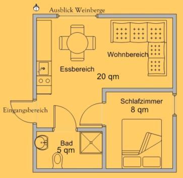 Villa Weingut Haus Steinbach à Radebeul Chambre photo